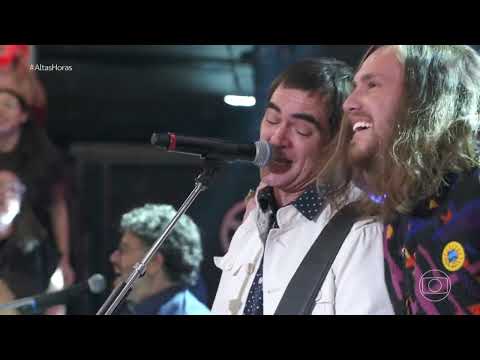 Vitor Kley e Skank cantam "Vou Deixar" no Altas Horas