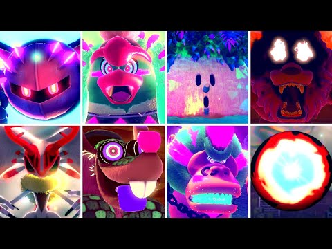 Kirby and the Forgotten Land - All Phantom Bosses & Secret Bosses