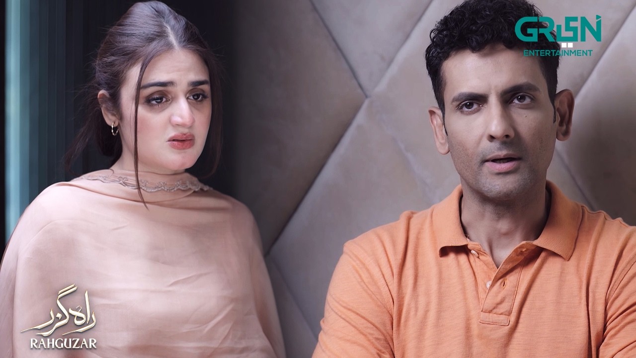 Aur Kitne Jhoot Bolne Hein Mujhse | Rahguzar | Hira Mani - Mohib Mirza | Green TV