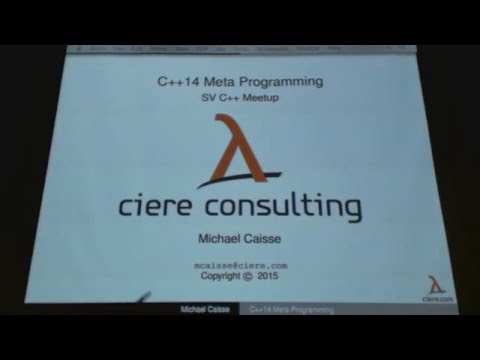 SFBACCPPU 20151209 "Template Meta Programming in C++14"