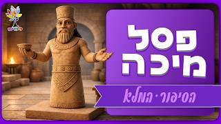 סיפורי תנ״ך | פסל מיכה - הסיפור המלא - בהמחשת AI מיוחדת ומרתקת (ארגון ענפים) - התמונה מוצגת ישירות מתוך אתר האינטרנט יוטיוב. זכויות היוצרים בתמונה שייכות ליוצרה. קישור קרדיט למקור התוכן נמצא בתוך דף הסרטון