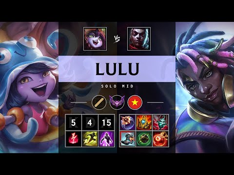 Lulu Mid vs Ekko - VN Master Patch 25.05