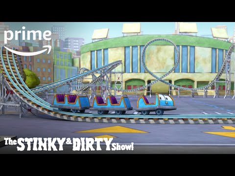The Stinky & Dirty Show - Season 2 Part 2 - Clip: Tracks | Prime Video Kids