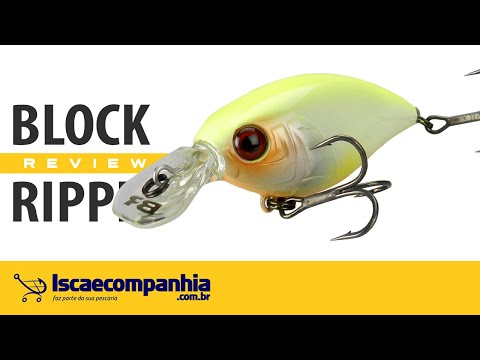 Vídeo Isca Jackall Block Ripper 48SR
