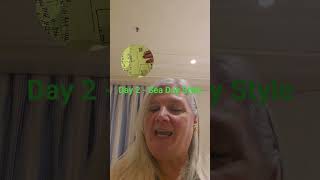 Day 2 Carnival Radiance Cruise Door Poll of the Day - What's Your Sea Day Style?