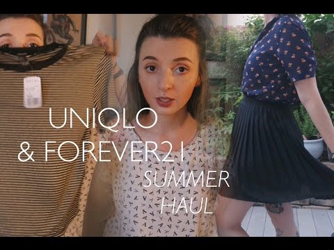 Uniqlo and forever21 summer haul! Video