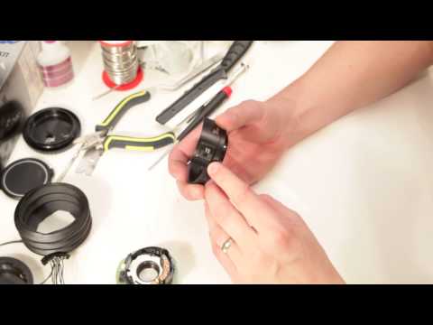 How to build a Canon 50mm 1.8 ii EF EOS TS-E Lens pt.3