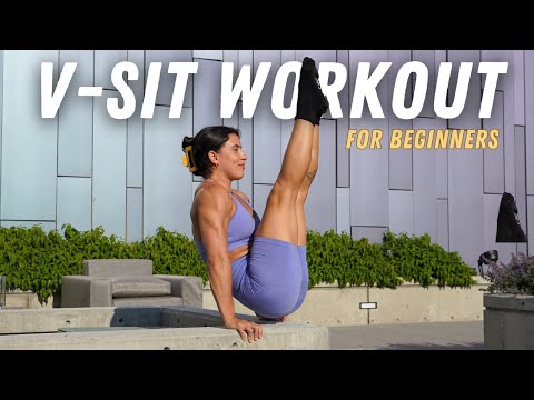 15-Minute Follow Along V-Sit & L-Sit Workout and Tutorial
