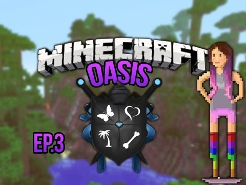 "Finding Fossils" Minecraft Oasis Ep.3
