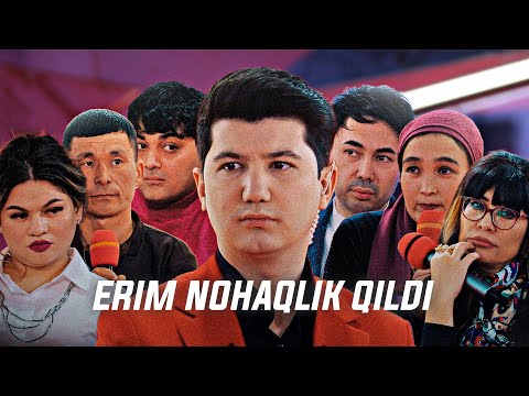 ERIM NOHAQLIK QILDI // AMIRXON UMAROV SHOUSI // OCHIQCHASIGA GAPLASHAMIZ // 299-SON