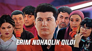 ERIM NOHAQLIK QILDI // AMIRXON UMAROV SHOUSI // OCHIQCHASIGA GAPLASHAMIZ // 299-SON