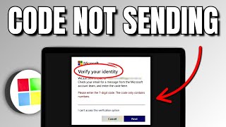 Microsoft Not Sending Verification Code Email (EASY FIX)