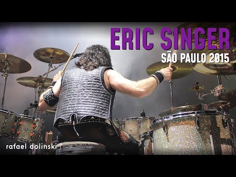 Eric Singer in São Paulo 2015 | KISS | Creatures of the Night | Deuce | I Love it Loud