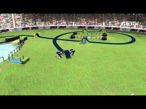Furusiyya FEI Nations Cup™ Jumping 2013 Aachen - Animated Course Walk