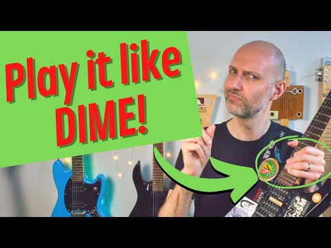 How to ACTUALLY play Pantera's Mouth For War just like Dime #guitartutorial #pantera