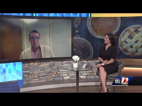 Pi Day segment on WXII 12 News, 2022