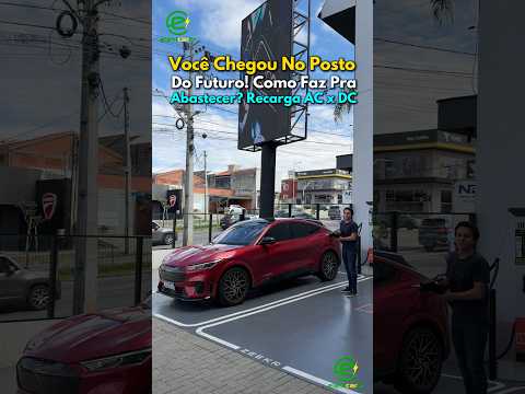 Você Chegou No Posto Do Futuro! Como Faz Pra Abastecer? Recarga AC x DC⚡
