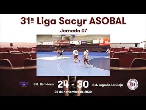 31ª Liga Sacyr ASOBAL J07: BM. Benidorm - BM. Logroño La Rioja 24-30