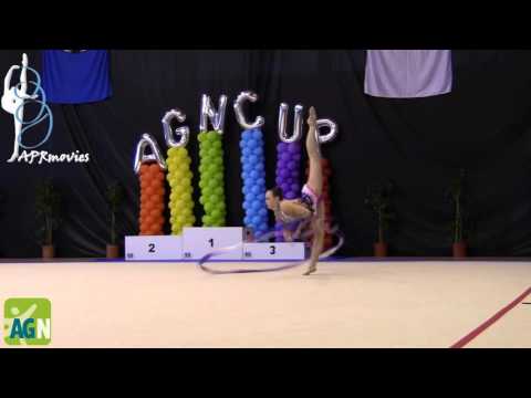 Veronika Proncenko - Klaipeda Barbe (LIT) - Fita (Ribbon) - Senior Final - AGN Cup 2016