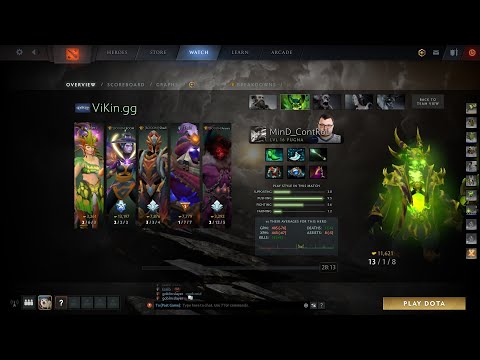 dota2mid MinD_ControL Pugna - Nigma vs Vikin.gg