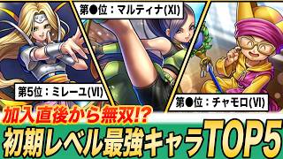【初期装備でワンパン】加入直後にクッソ頼れる初期レベル最強キャラTOP5【歴代ドラクエ】