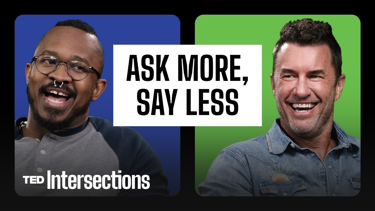 Why Is It So Hard for Men to Open Up? A Journalist and an Entrepreneur Answer | TED Intersections