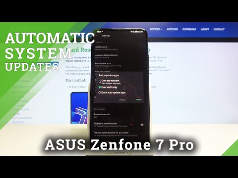 Stop Automatic Updating Apps in Google Play Store - ASUS Zenfone 7 Pro