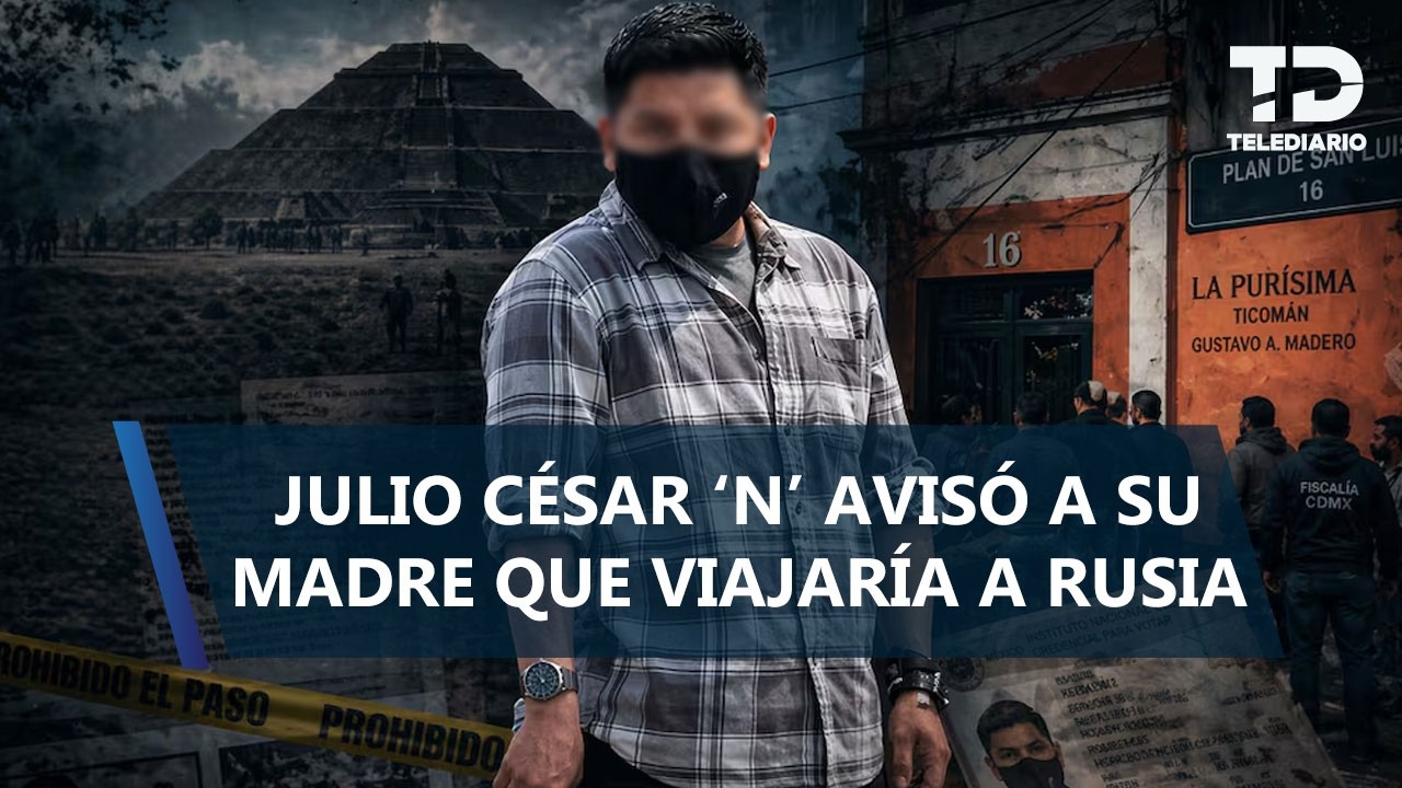 Mamá de Julio César 'N' se enteró de tiroteo en las noticias; joven le dijo que viajaría a Rusia