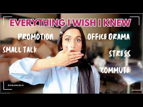 I wish I knew this when I got my first job *SHOCKING*