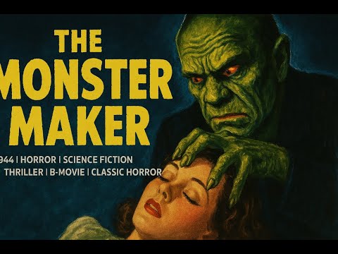 The Monster Maker | 1944 | Horror | Science Fiction | Thriller | B-Movie | Classic Horror