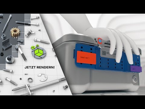 DEJO-Media - Aesculap - Aicon® - sterile container system - 3D-Imageanimation / 3D-Produktanimation