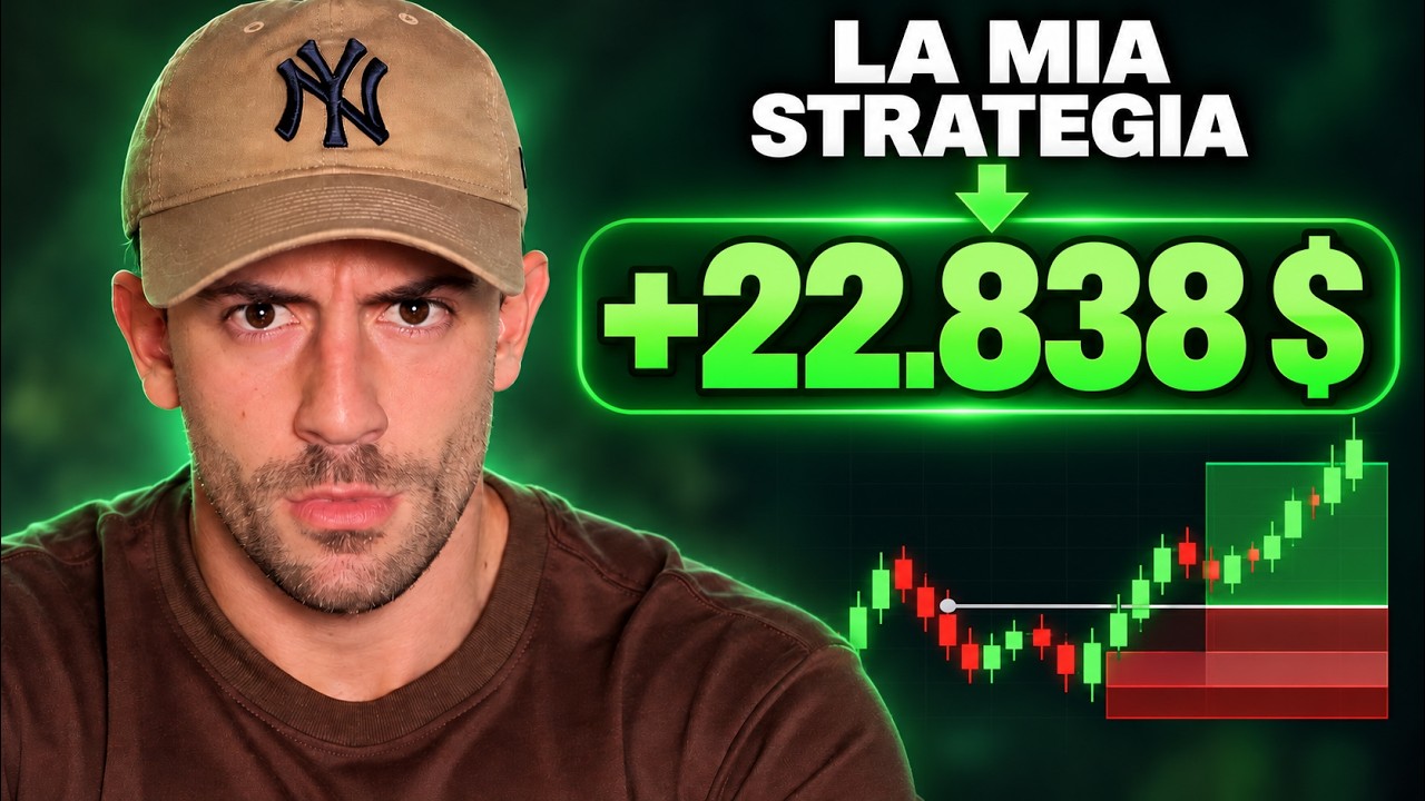 Con questa strategia ho fatto 22.838$ nella settimana peggiore... (Spiegato semplice)