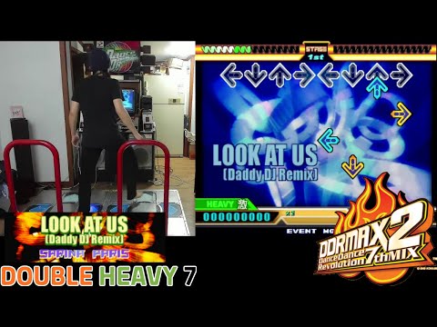 HN!! DDR MAX2 / LOOK AT US (Daddy DJ Remix) / DOUBLE HEAVY (EDP) 7