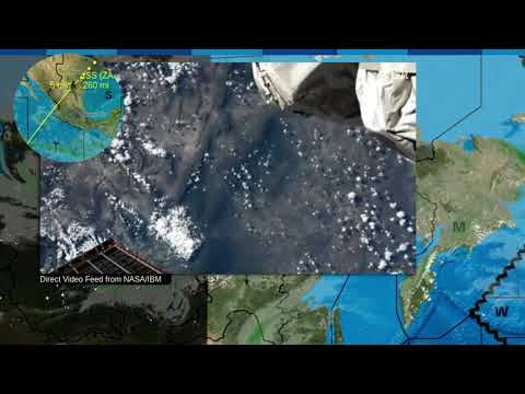 Where is this?  An ISS Flyby on a Geochorn Atlas World Map