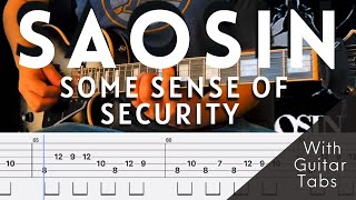 Saosin- Some Sense Of Security Cover (Guitar Tabs On Screen)