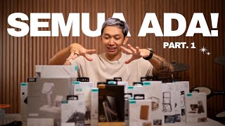 UNBOXING BRAND AKSESORIS LEGEND, ESR - Cobain Casing, Charger, dan Powerbank 2025 // Part.1