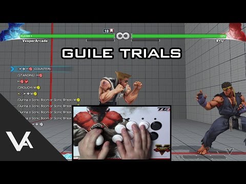 Street Fighter V / 5 Trial Mode - Guile