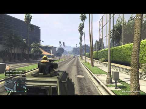 GTA 5 Trying To Survive 9000 Dollar Bounty