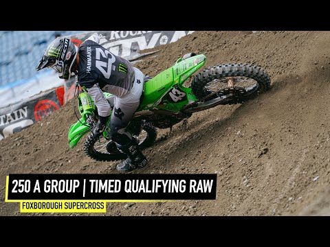 250 A Group Timed Qualifying RAW | 2024 Foxborough Supercross