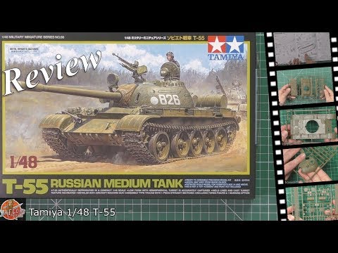 Tamiya 32598 1/48 Russian Medium Tank T-55 / Tamiya USA