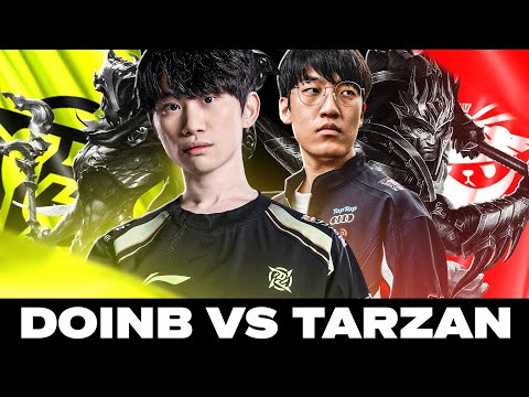 DOINB VS TARZAN IN AN ELIMINATION MATCH - NIP VS AL - LPL PLAYOFFS 2025