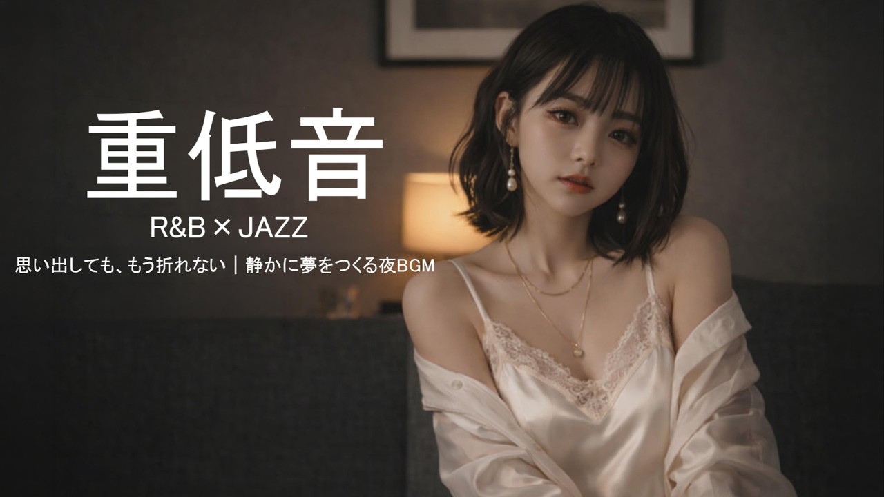重低音 Lo Fi R&B × JAZZ｜思い出しても、もう折れない｜静かに夢をつくる夜