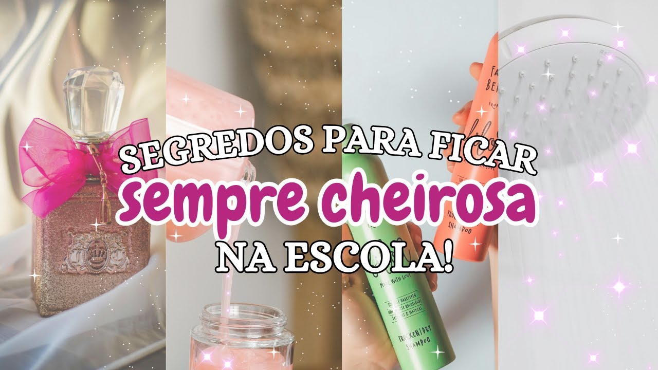 COMO FICAR SEMPRE CHEIROSA NA ESCOLA | DICAS ÚTEIS * Axilas, desodorante, higiene das roupas, etc*