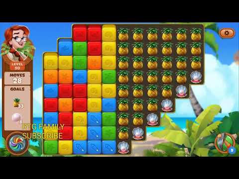 Lost island match 3 blast adventure level 50 MYSTERY ISLAND MYSTERY ISLAND HD 1080P