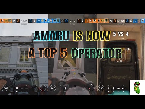 Amaru is OP, 200 IQ Plays and More! - Rainbow Six Siege Gameplay
