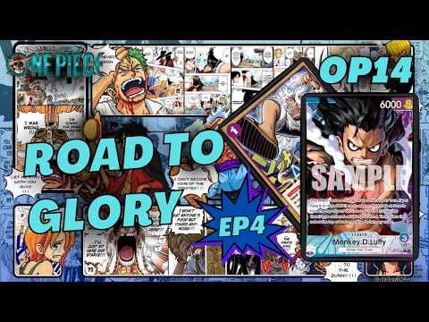 [OP14] - Road to #1 UP Luffy player in the *WORLD* Ranked Gameplay [EP4]