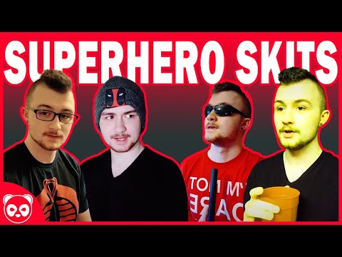 The Panda Redd - Superhero Skits