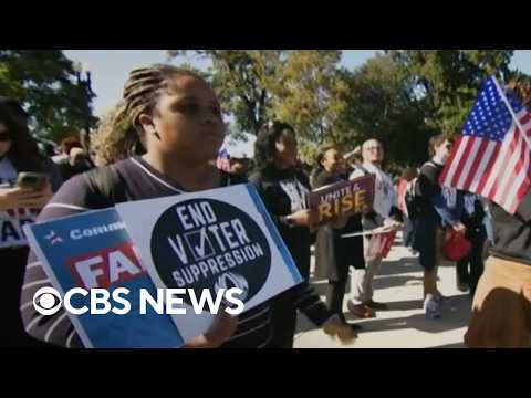 Protesters gather in D.C. to manifest for voting rights