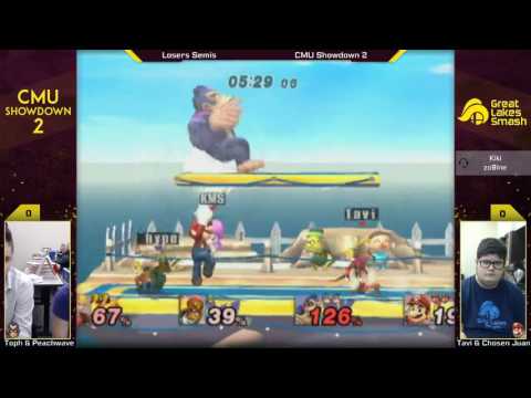 CMU Showdown 2 Doubles Losers Semis - Toph & Peachwave vs. Tavi & Chosen Juan