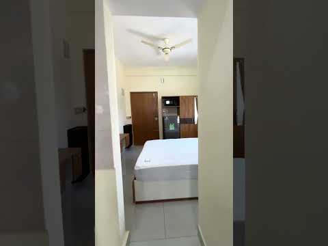 Video thumbnail for A605: Fully furnished Studio Flat for rent in whitefield | Kots Lune